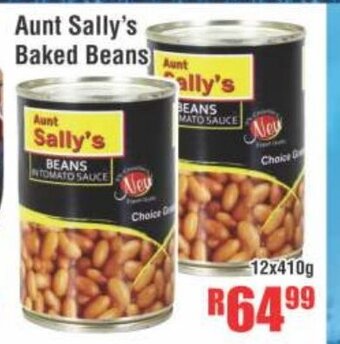 Devland Cash And Carry Aunt Sally's Baked Beans 12x410g offer