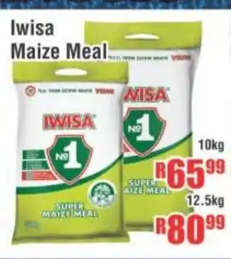 Devland Cash And Carry Iwisa Maize 10kg offer