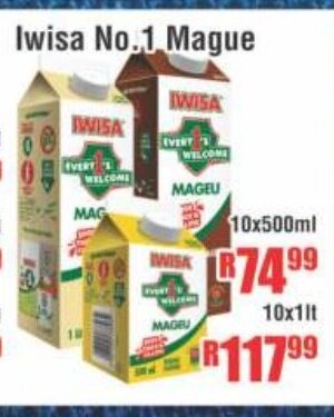 Iwisa No.1 Mague 10x500ml