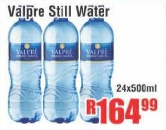 Devland Cash And Carry Valpre Still Water 24x500ml offer