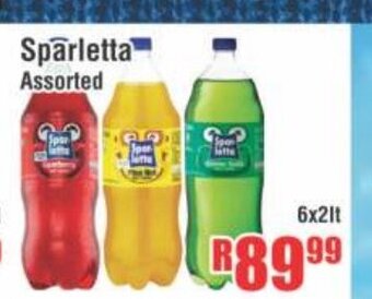 Devland Cash And Carry Sparletta Assorted 6x2lt offer