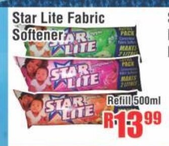 Devland Cash And Carry Star Lite Fabric Softener Refill 500ml offer