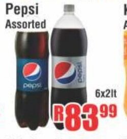 Devland Cash And Carry Pepsi Assorted 6x2lt offer
