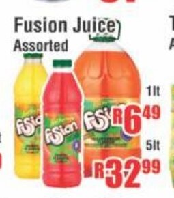Devland Cash And Carry Fusion Juice Assorted 1lt offer