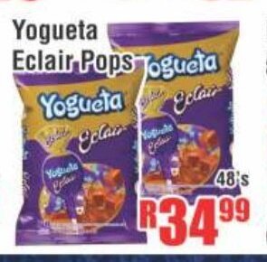 Yogueta Eclair Pops 48's