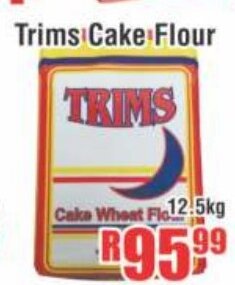 Devland Cash And Carry Trims Cake Flour 12.5kg offer