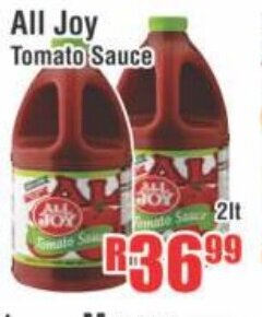 Devland Cash And Carry All Joy Tomato Sauce 2lt offer