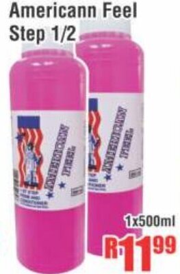Devland Cash And Carry Americann Feel Step 1/2 1x500ml offer