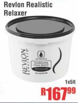 Devland Cash And Carry Revlon Realistic Relaxer 1x5lt offer