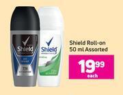 Game Shield roll on assorted-50ml each offer