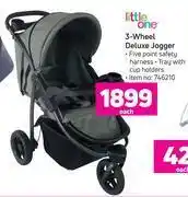 Game Little one 3 wheel deluxe jogger-each offer