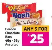 Game Beacon chocolate bars assorted-for 3 x 46g-58g offer