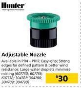 Builders Warehouse Hunter adjustable nozzle offer
