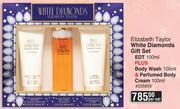 Dis-Chem Elizabeth taylor white diamonds gift set edt-100ml per set offer