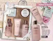 Dis-Chem Nature's nourishment pepper & peony revitalising bath gift set (5 piece)-per set offer