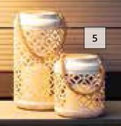 Builders Warehouse Dh led metal cut off candle (small lantern) offer