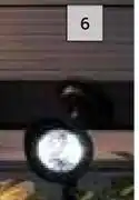 Builders Warehouse Solar flair 3 led spotlight offer