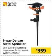 Builders Warehouse Garden master 1 way deluxe metal sprinkler offer