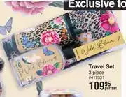 Dis-Chem Nature's edition wild bloom travel set (3 piece)-per set offer