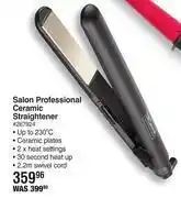 Dis-Chem Tresemme salon professional ceramic straightener offer