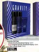 Dis-Chem Coty gravity gift set infinite gravity deodorant spray-120ml per set offer