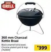 Builders Warehouse Expert grill 360mm charcoal kettle braai offer