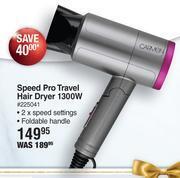 Dis-Chem Carmen 1300w speed pro travel hair dryer offer