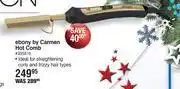 Carmen ebony by carmen hot comb