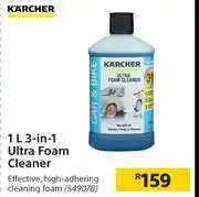 Builders Warehouse Karcher 3 in 1 ultra foam cleaner-1 l offer