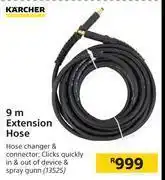 Builders Warehouse Karcher 9m extension hose offer