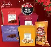 Dis-Chem Hamlet excelcium cocoa or hazelnut truffles assorted-150g each offer