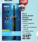 Dis-Chem Oral b pro 3 cross action electric toothbrush offer