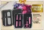 Dis-Chem 4 piece essentials manicure kit plus case-per set offer