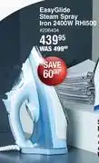 Dis-Chem Russell hobbs 2400w easyglide steam spray iron rhi500 offer