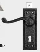 Builders Warehouse Builders georgian lever handle black offer