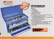 Midas professional tools 1/2" & 3/8" drive tool kit tk90m