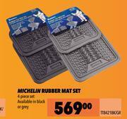 Midas Michelin rubber mat set tt8421bk/gr offer