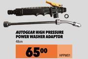 Autogear high pressure power washer adaptor 48cm hppw01