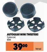 Midas Autogear mini tweeters 2 piece set tw160 offer