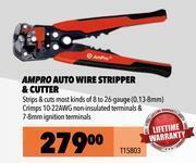 Ampro auto wire stripper & cutter t15803