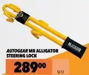 Autogear mr alligator steering lock sl12