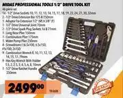 Midas Midas professional tools 1/2" drive tool kit 46 piece set tk46m offer