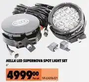 Midas Hella led supernova spotlight set 6" 1vf-634206-021-per set offer