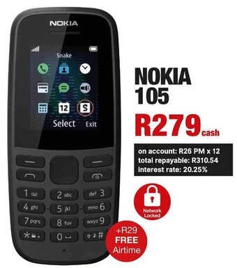 MRP Nokia 105 offer