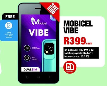 MRP Mobicel Vibe offer