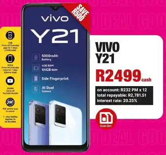 MRP Vivo Y21 offer