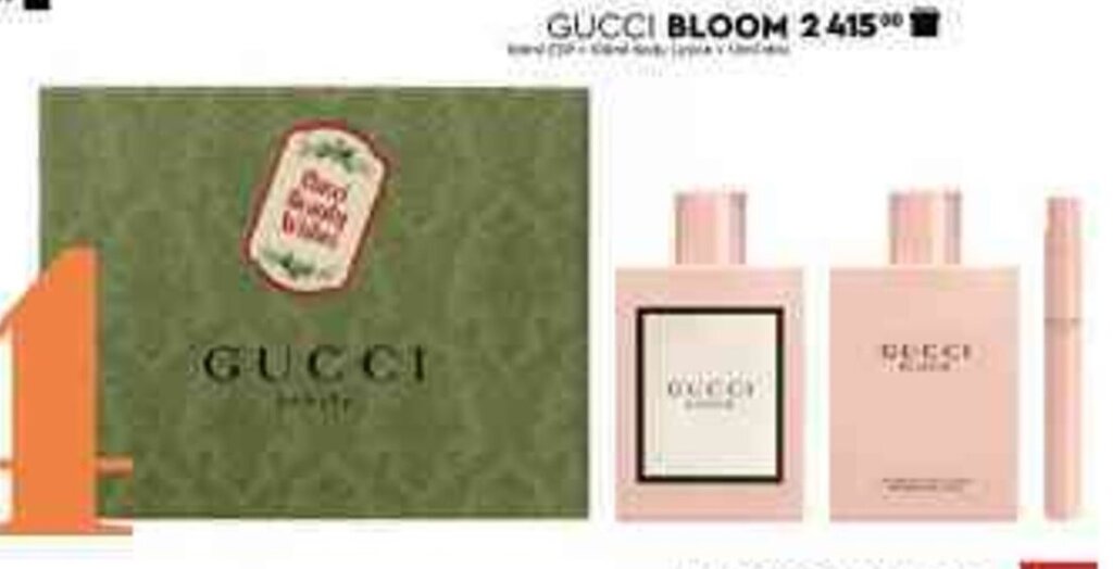 Gucci Bloom offer at Edgars