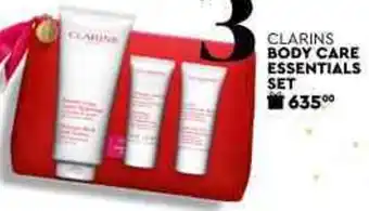 Edgars Clarins Body Care Essentials Set offer