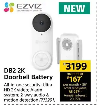 Builders Warehouse DB2 2K Doorbell Battery offer
