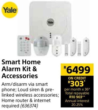 Yale Smart Home Alarm Kit & Accessories